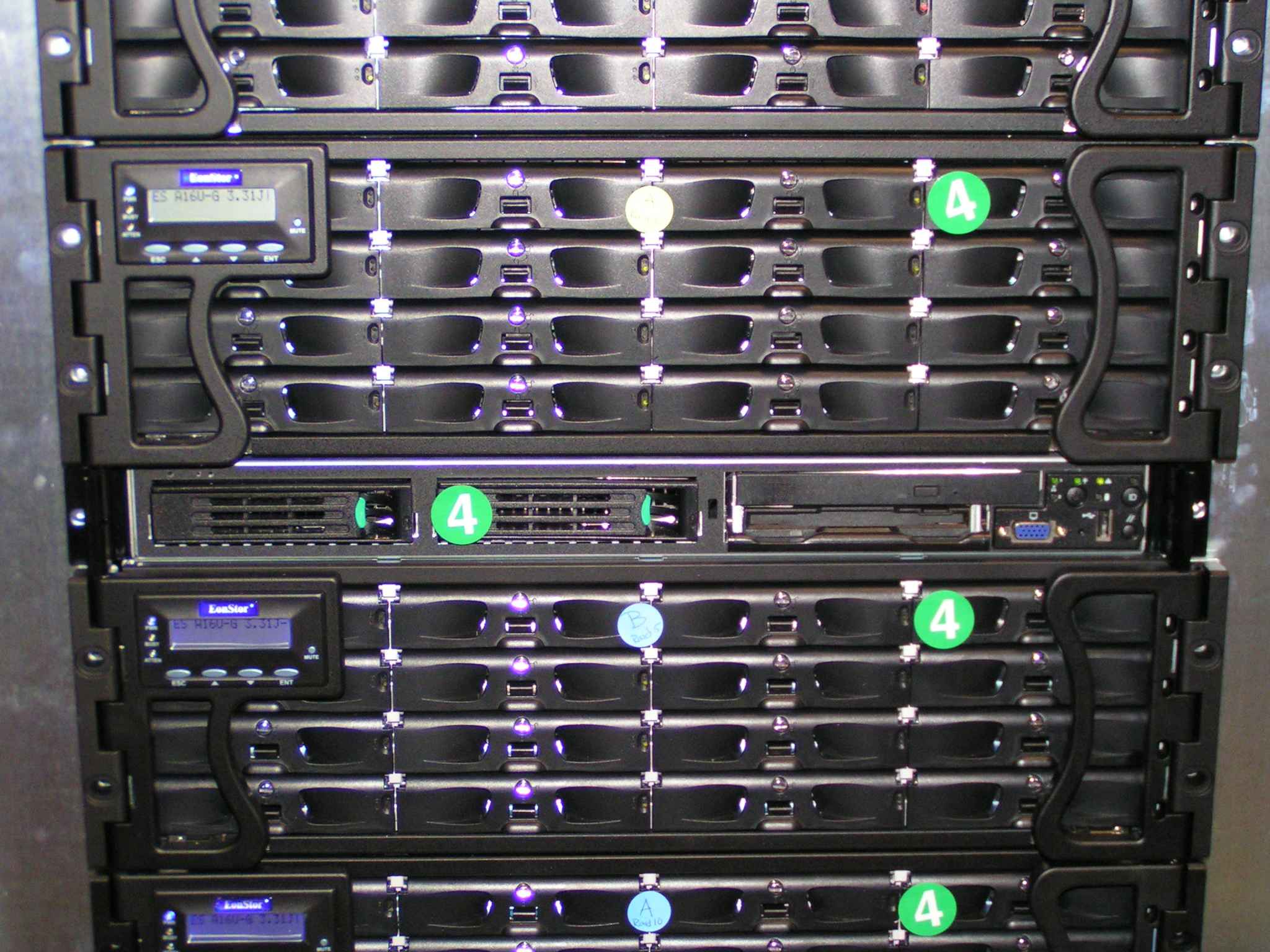 EonStor array